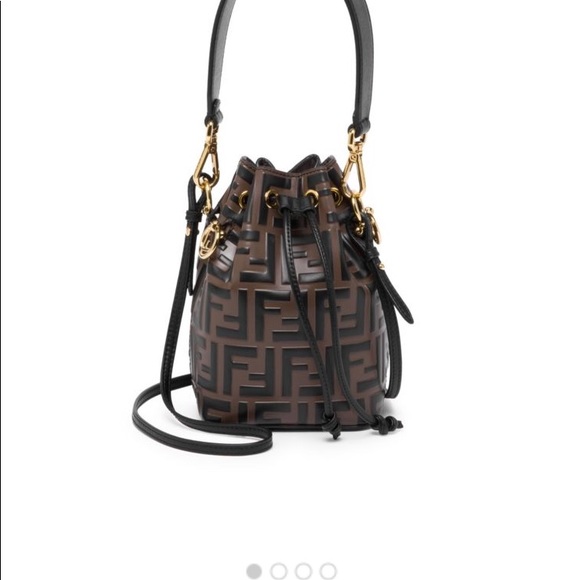 Fendi mini mon tresor logo bag - Picture 3 of 6